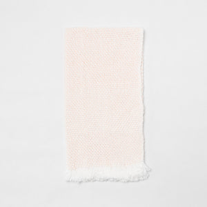 KD Weave Blush + White Hand Towel