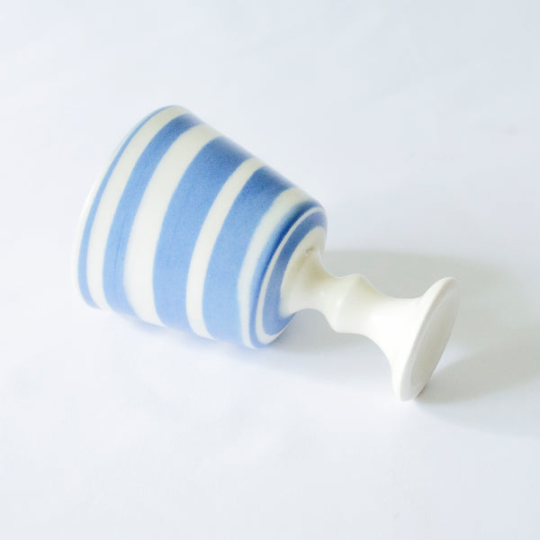 Saori M Blue + White Goblet, Set of 2