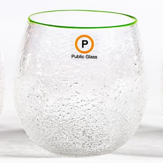 PG Original Sparkle Cup with Colored Rim
