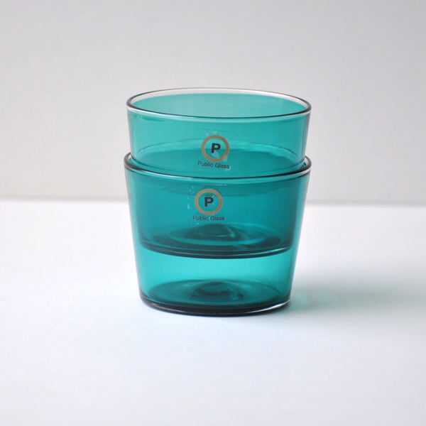 EXCLUSIVE Teal Wine Stackers, Set of 2