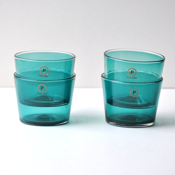 EXCLUSIVE Teal Wine Stackers, Set of 2