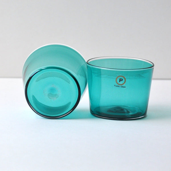 EXCLUSIVE Teal Wine Stackers, Set of 2