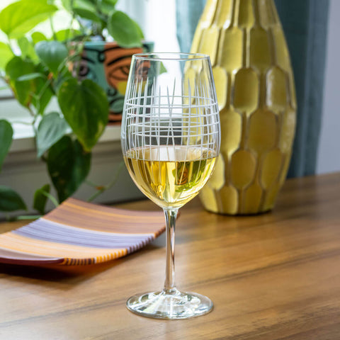 Matchstick All Purpose Wine Glass, Set of 4