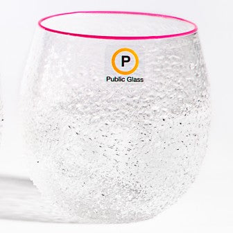 PG Original Sparkle Cup with Colored Rim