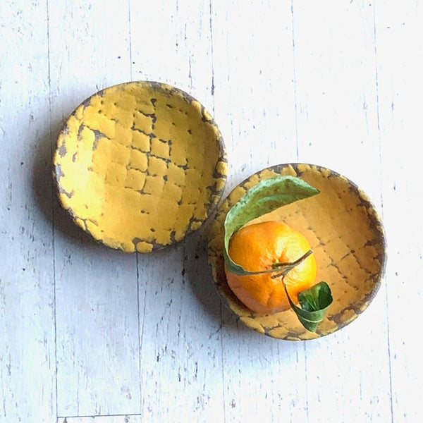 Turmeric Dessert Bowl, Set of 3