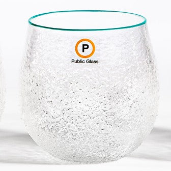 PG Original Sparkle Cup with Colored Rim