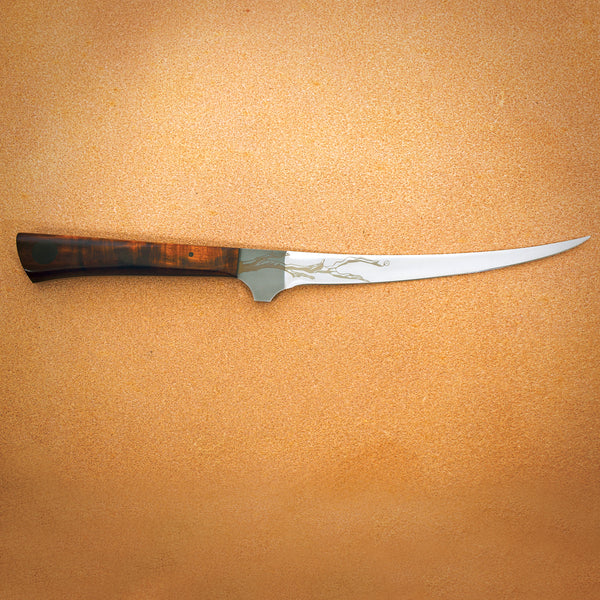 Olneya Curved Boning Knife, 6 inches