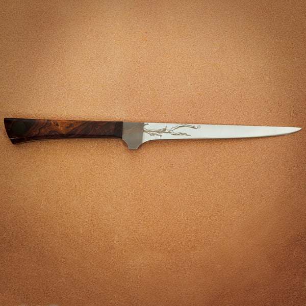 Olneya Straight Boning Knife, 6 inches