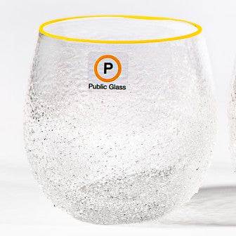 PG Original Sparkle Cup with Colored Rim